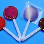 Round Paper Lollipop Sticks