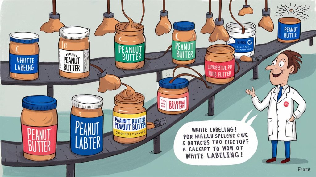 White label peanut butters